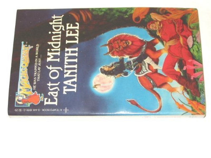 Book cover for "East of Midnight" by Tanith Lee