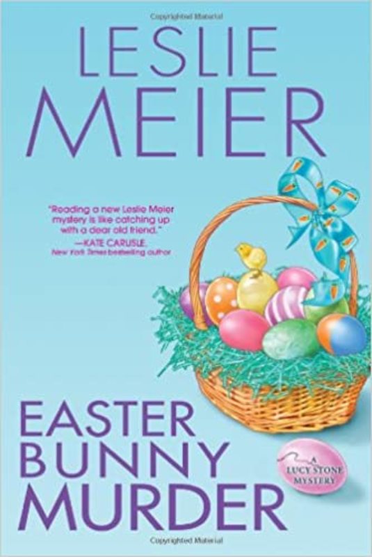 Book cover for "Easter Bunny Murder" by Leslie Meier