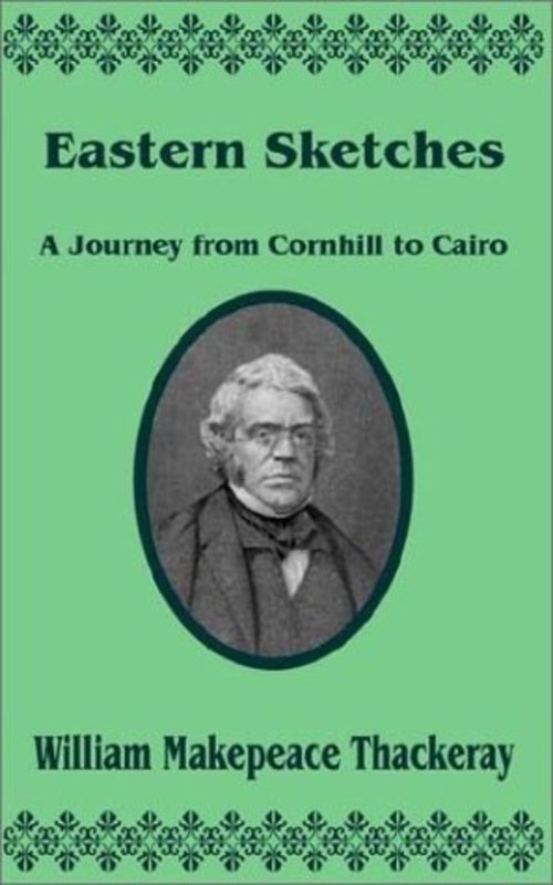 Book cover for "Eastern Sketches" by William Makepeace Thackeray