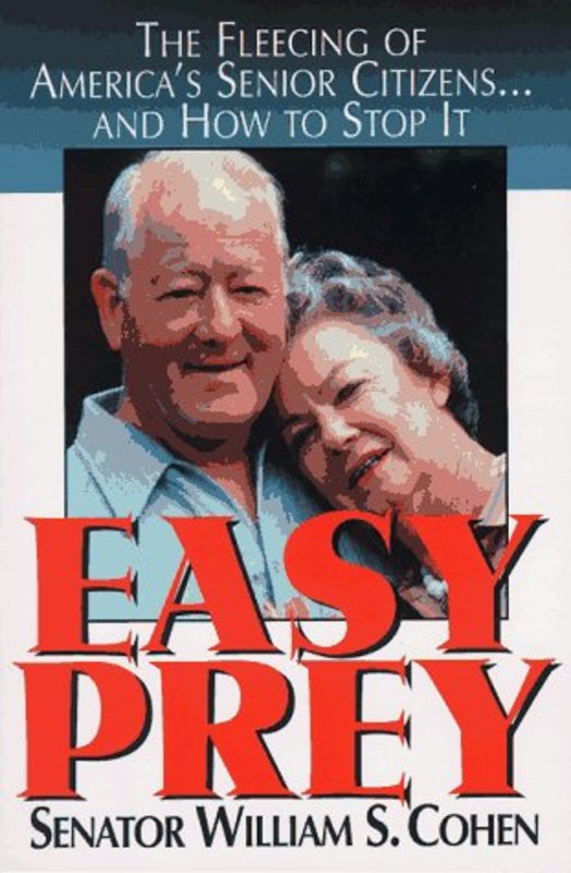 Book cover for "Easy Prey" by William S Cohen
