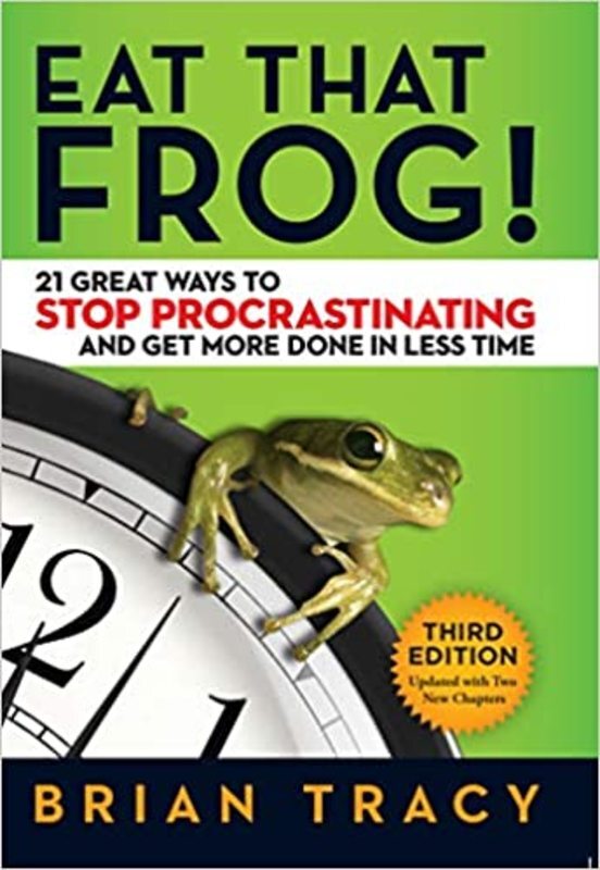 Book cover for "Eat That Frog!" by Brian Tracy