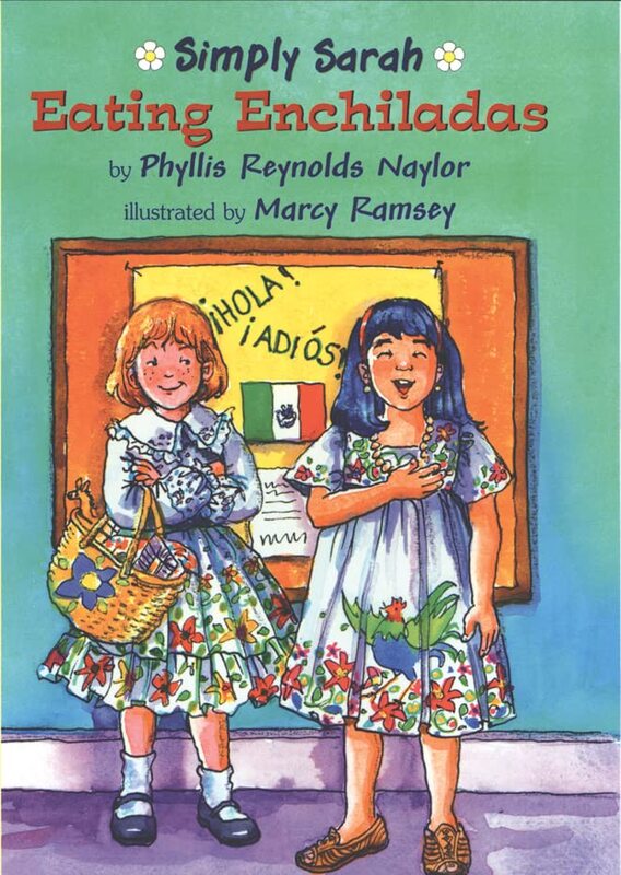 Book cover for "Eating Enchiladas" by Phyllis Reynolds Naylor