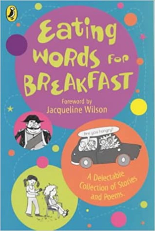 Book cover for "Eating Words for Breakfast" by Jacqueline Wilson