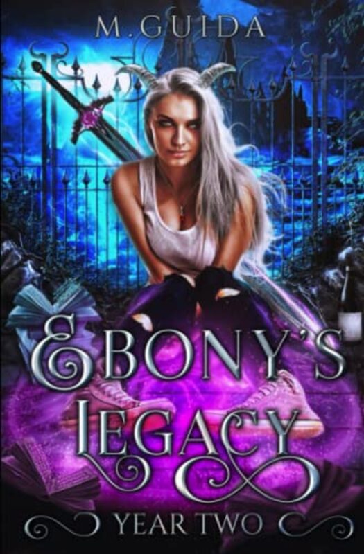 Book cover for "Ebony's Legacy: Year Two" by M Guida