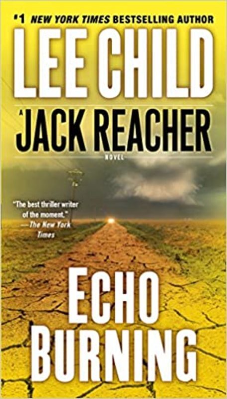 Book cover for "Echo Burning" by Lee Child