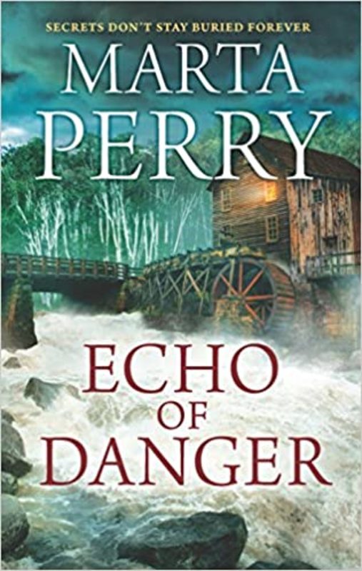 Book cover for "Echo of Danger" by Marta Perry