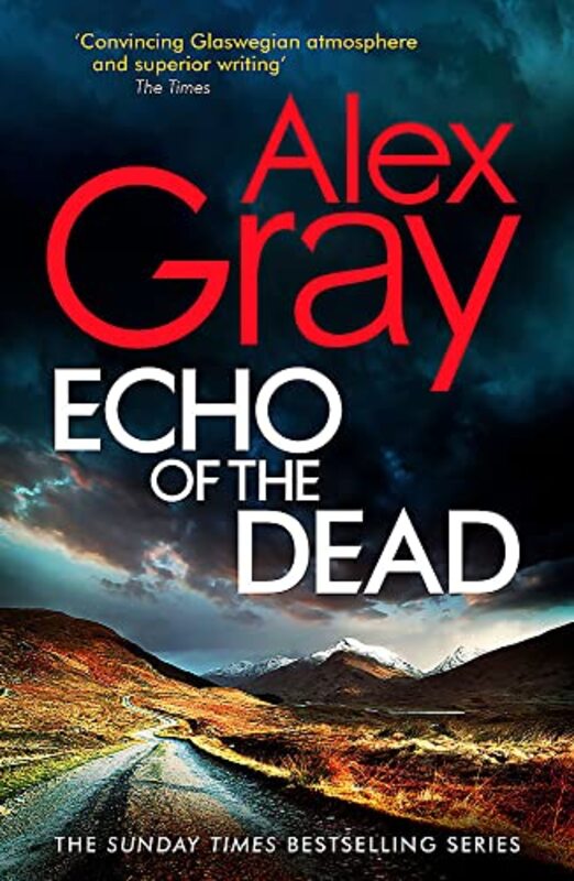 Book cover for "Echo of the Dead" by Alex Gray