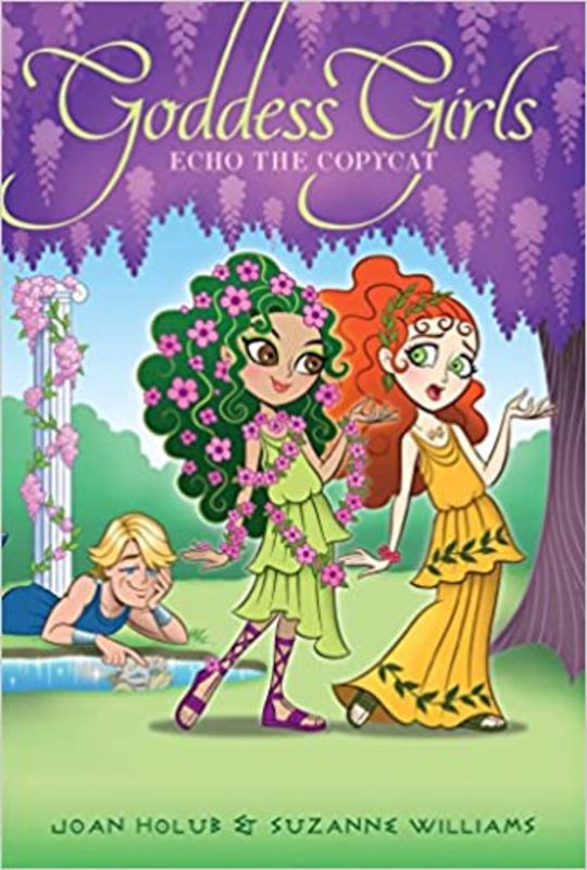 Book cover for "Echo the Copycat" by Suzanne Williams