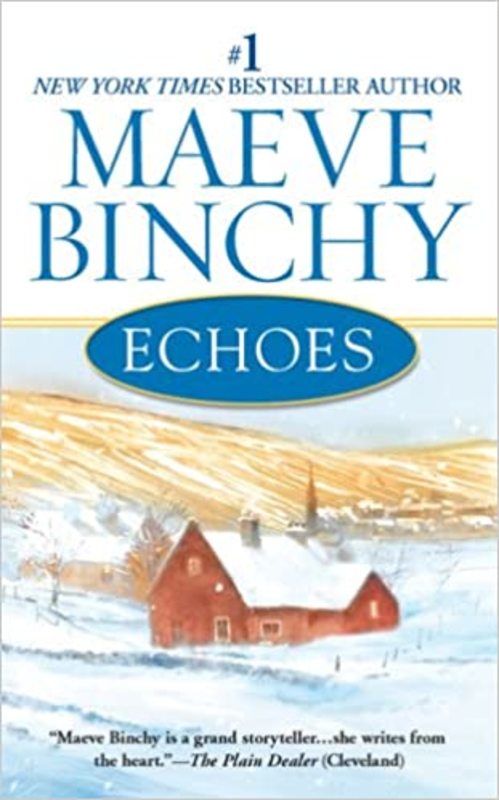 Book cover for "Echoes" by Maeve Binchy