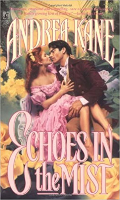 Book cover for "Echoes in the Mist" by Andrea Kane
