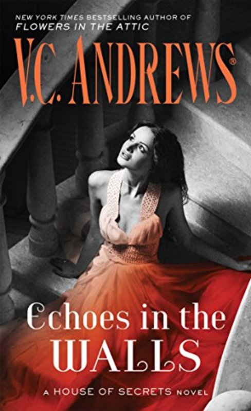 Book cover for "Echoes in the Walls" by V. C. Andrews