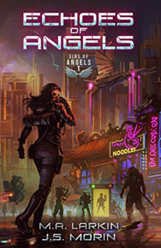 Book cover for "Echoes of Angels" by JS Morin