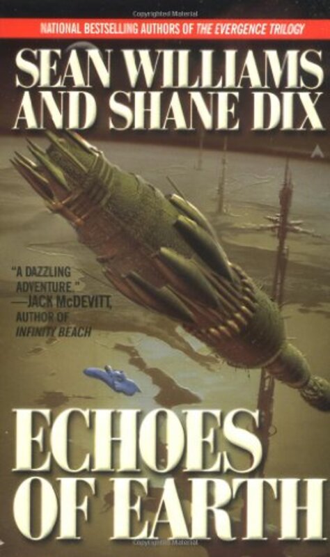Book cover for "Echoes of Earth" by Sean Williams