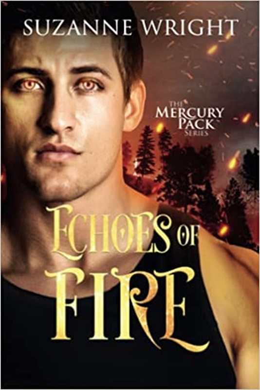Book cover for "Echoes of Fire" by Suzanne Wright