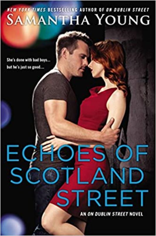 Book cover for "Echoes of Scotland Street" by Samantha Young