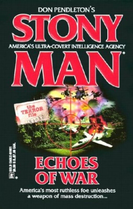 Book cover for "Echoes of War" by Don Pendleton