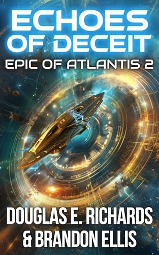 Book cover for "Echoes of Deceit" by Douglas E Richards