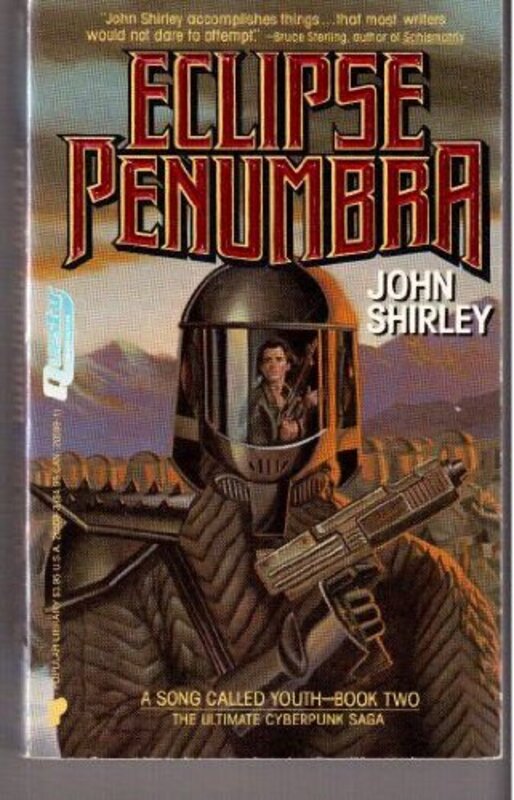 Book cover for "Eclipse Penumbra" by John Shirley