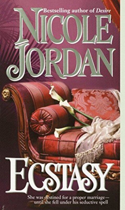 Book cover for "Ecstasy" by Nicole Jordan