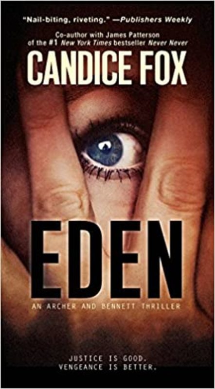 Book cover for "Eden" by Candice Fox