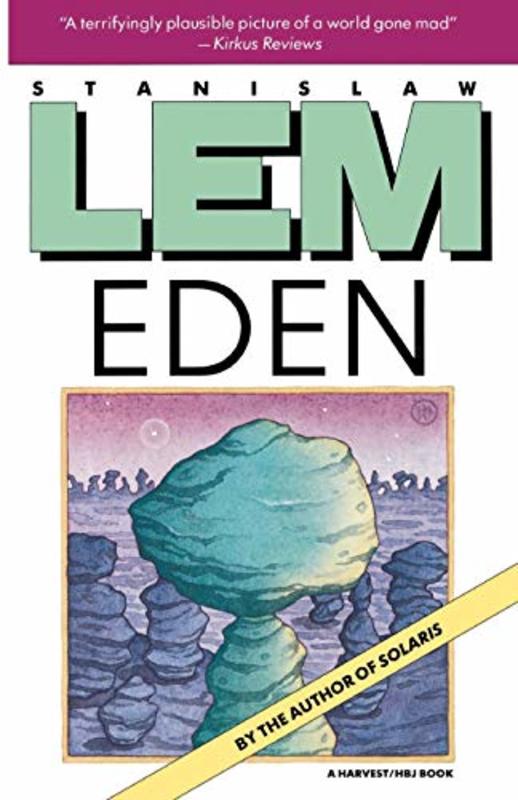 Book cover for "Eden" by Stanislaw Lem