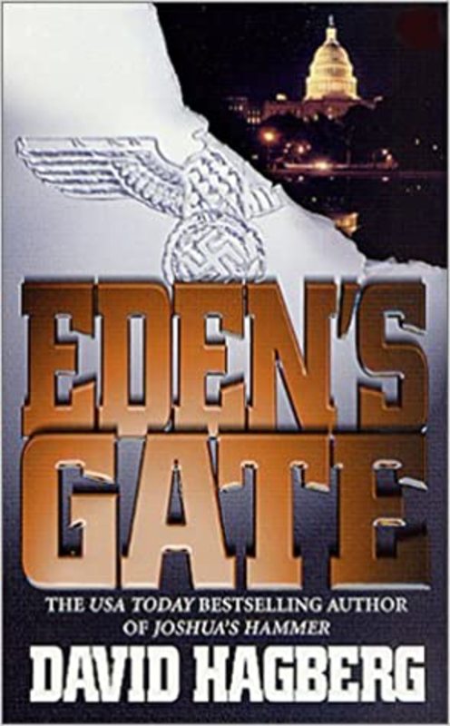 Book cover for "Eden's Gate" by David Hagberg