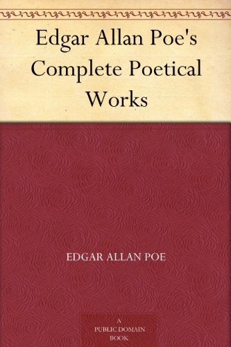 Book cover for "Edgar Allan Poe's Complete Poetical Works" by Edgar Allan Poe
