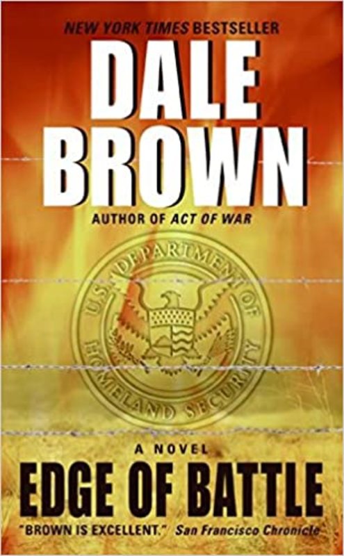 Book cover for "Edge of Battle" by Dale Brown