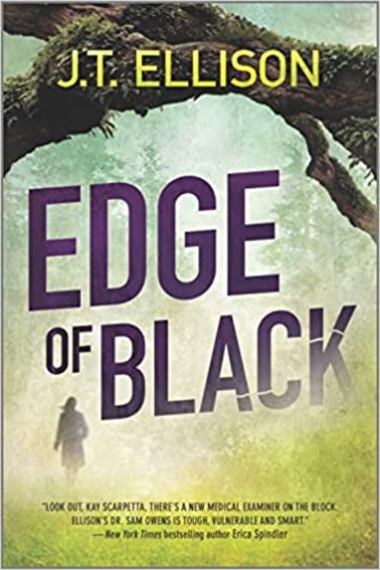 Book cover for "Edge of Black" by JT Ellison