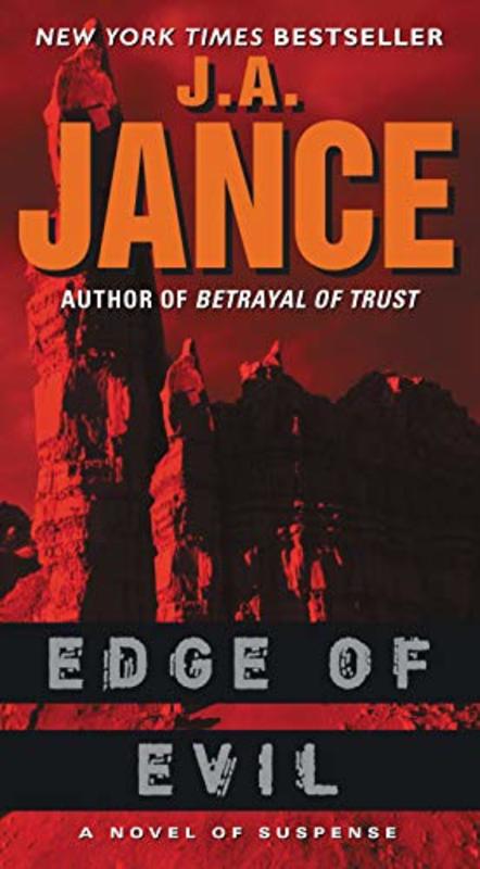 Book cover for "Edge of Evil" by J. A. Jance