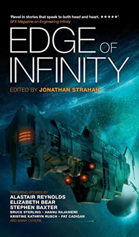 Book cover for "Edge of Infinity" by Jonathan Strahan
