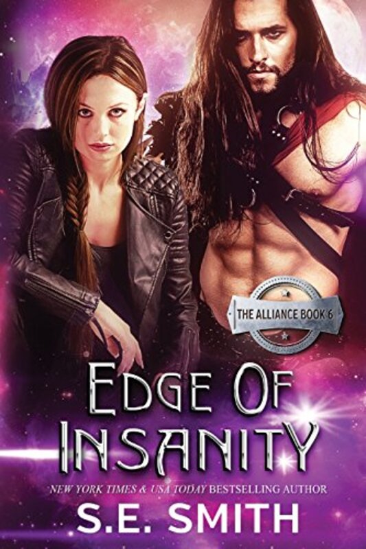 Book cover for "Edge of Insanity" by S E Smith