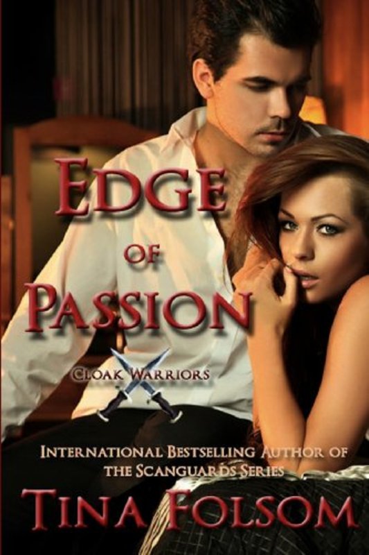 Book cover for "Edge of Passion" by Tina Folsom
