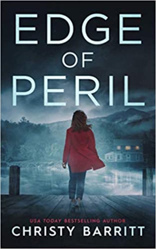 Book cover for "Edge of Peril" by Christy Barritt