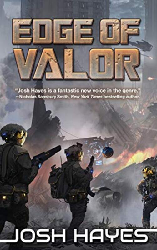 Book cover for "Edge of Valor" by Josh Hayes
