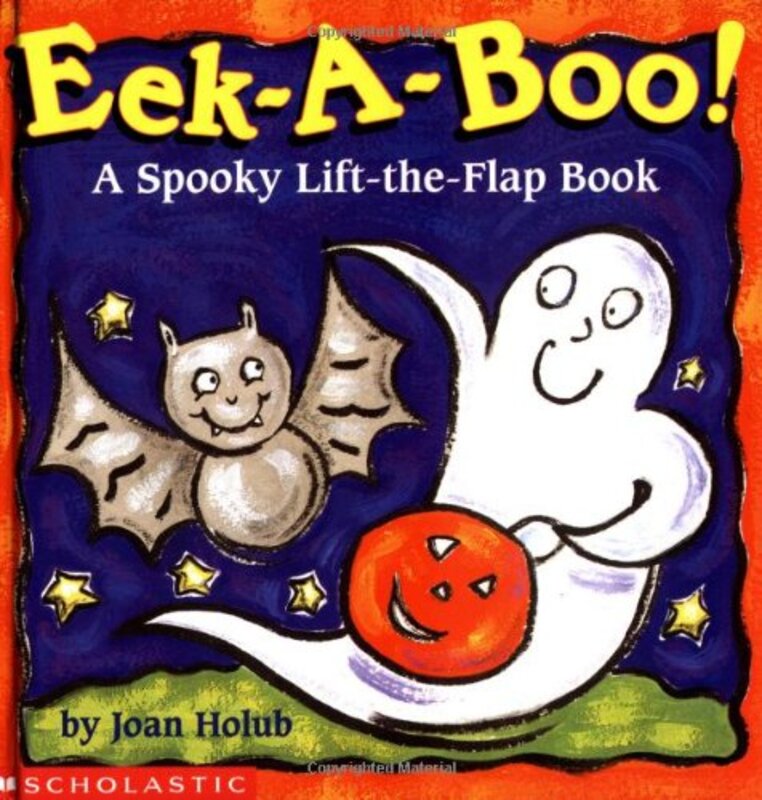 Book cover for "Eek-a-boo" by Joan Holub
