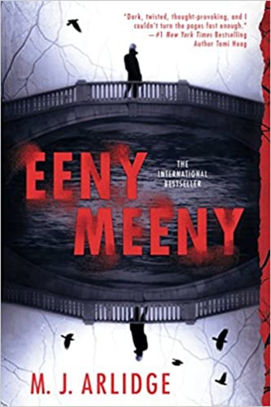 Book cover for "Eeny Meeny" by MJ Arlidge