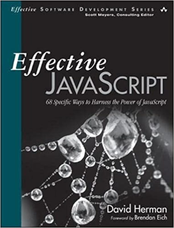 Book cover for "Effective JavaScript" by David Herman