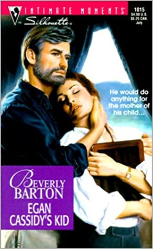 Book cover for "Egan Cassidy's Kid" by Beverly Barton