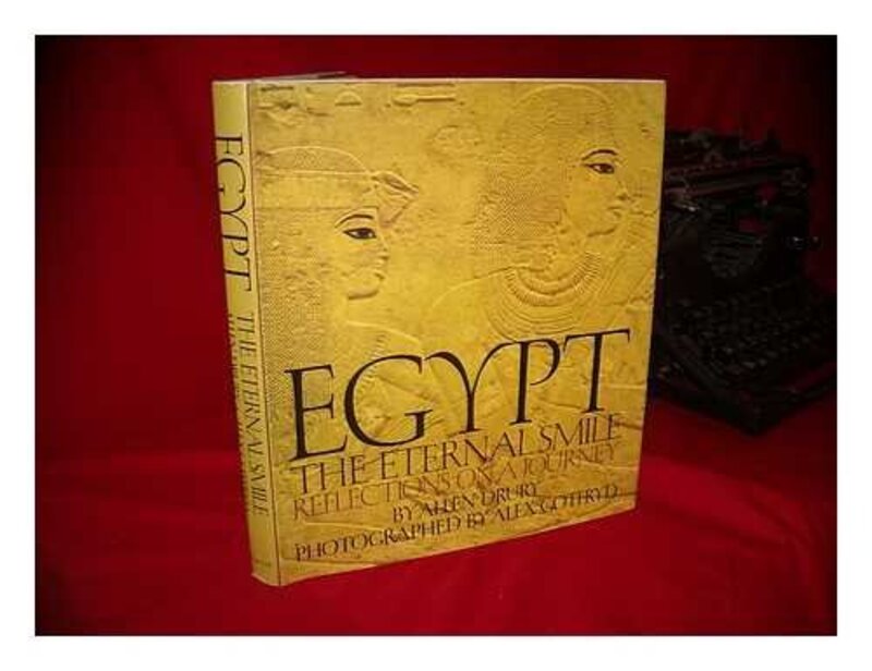 Book cover for "Egypt" by Allen Drury