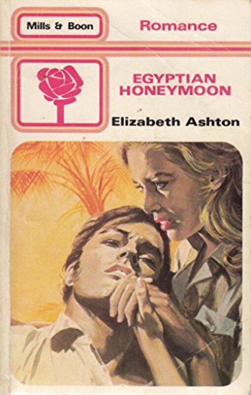 Book cover for "Egyptian Honeymoon" by Elizabeth Ashton