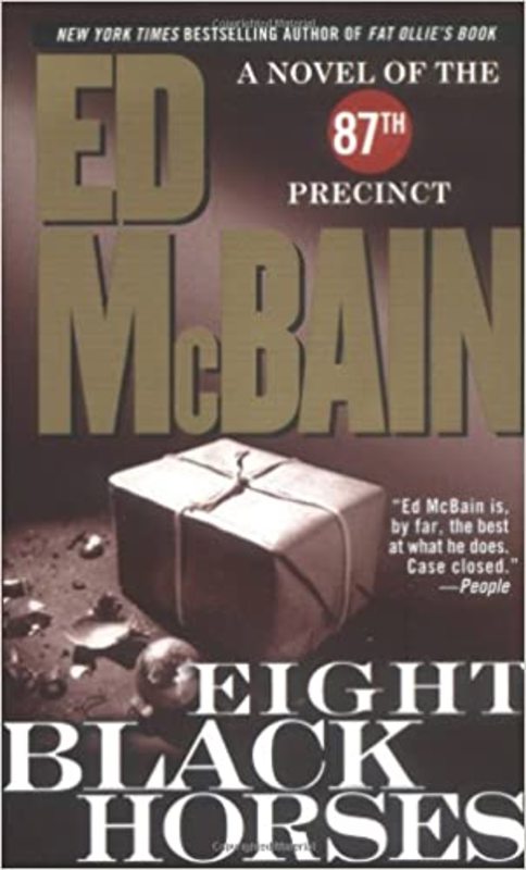 Book cover for "Eight Black Horses" by Ed McBain