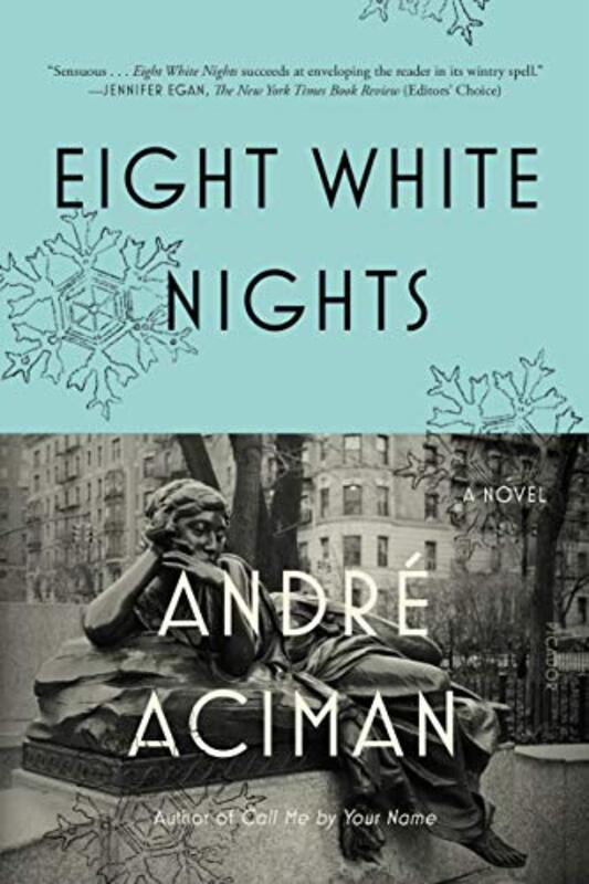 Book cover for "Eight White Nights" by Andre Aciman