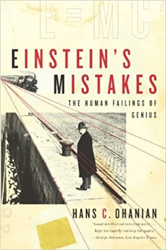 Book cover for "Einstein's Mistakes" by Hans C. Ohanian