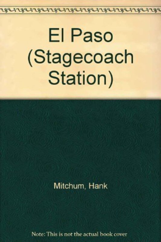 Book cover for "El Paso" by Hank Mitchum