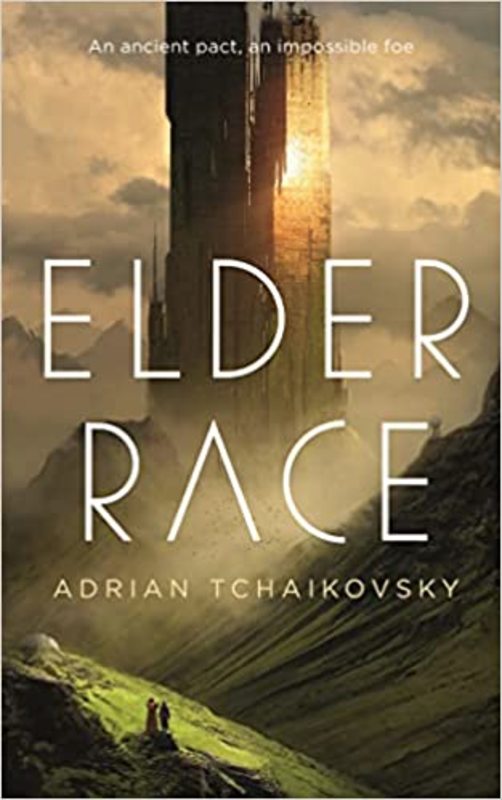 Book cover for "Elder Race" by Adrian Tchaikovsky