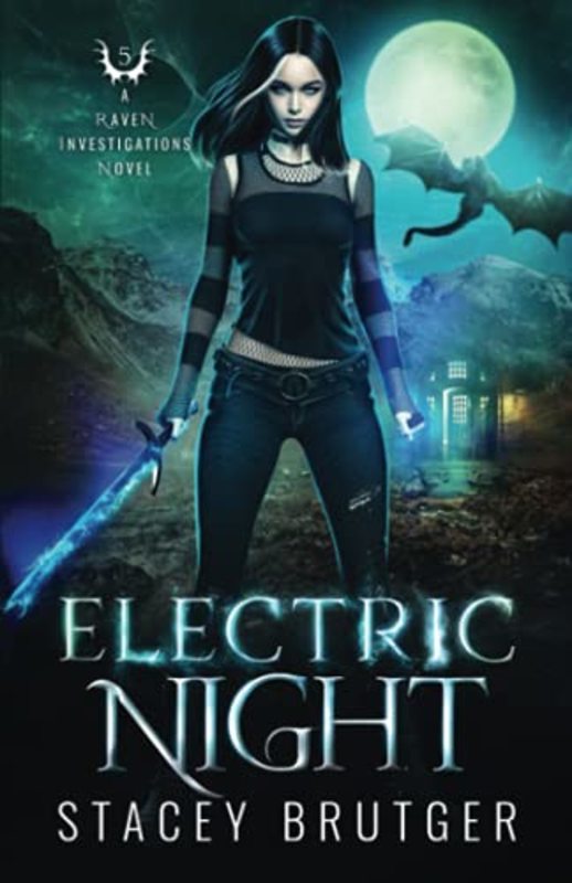 Book cover for "Electric Night" by Stacey Brutger