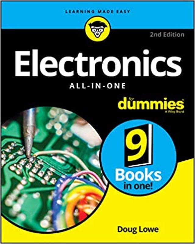 Book cover for "Electronics All-in-One For Dummies" by Doug Lowe