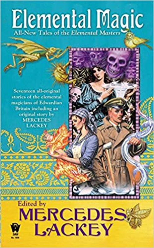 Book cover for "Elemental Magic" by Mercedes Lackey