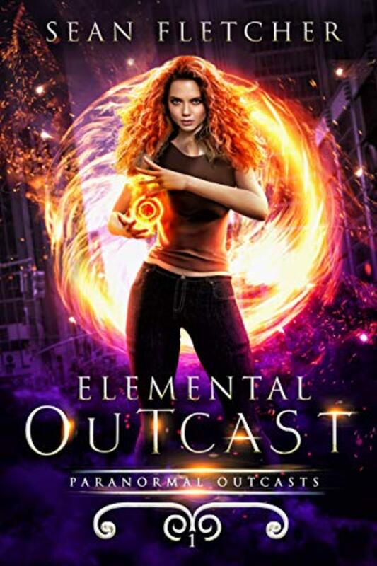Book cover for "Elemental Outcast" by Sean Fletcher